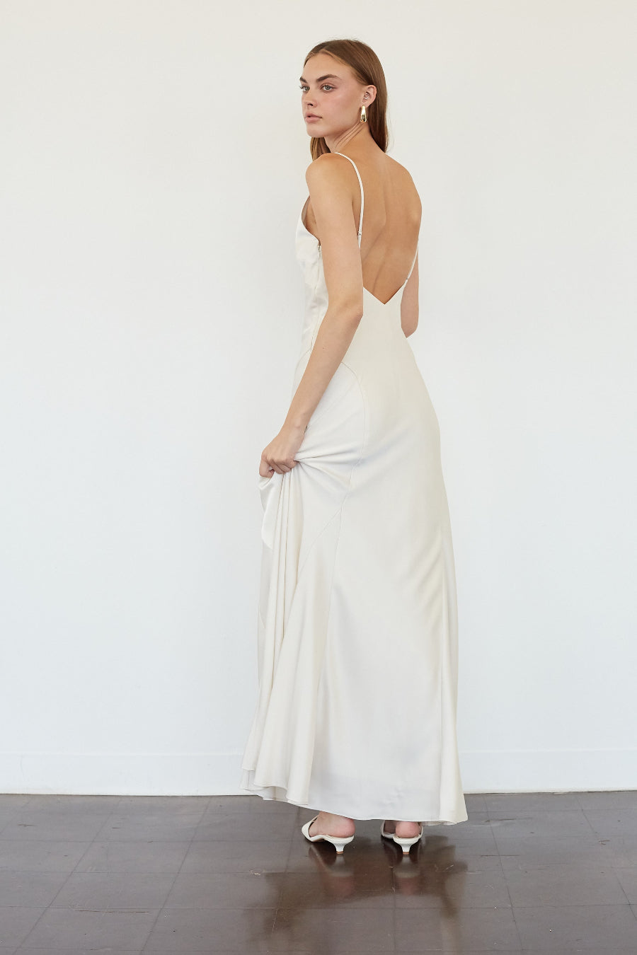 Moonlit Finish Flared Maxi