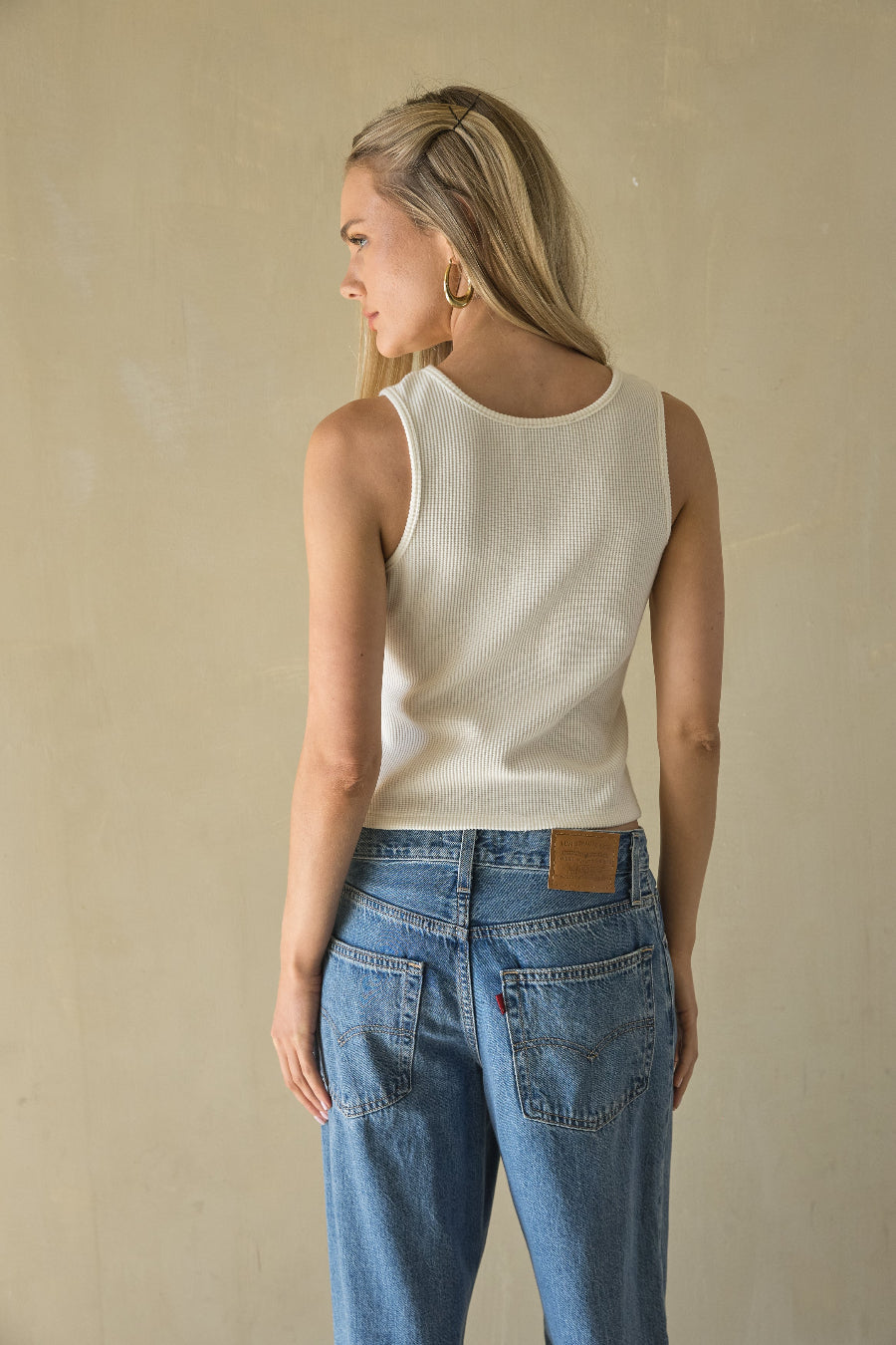 Cotton Twist Front Tank