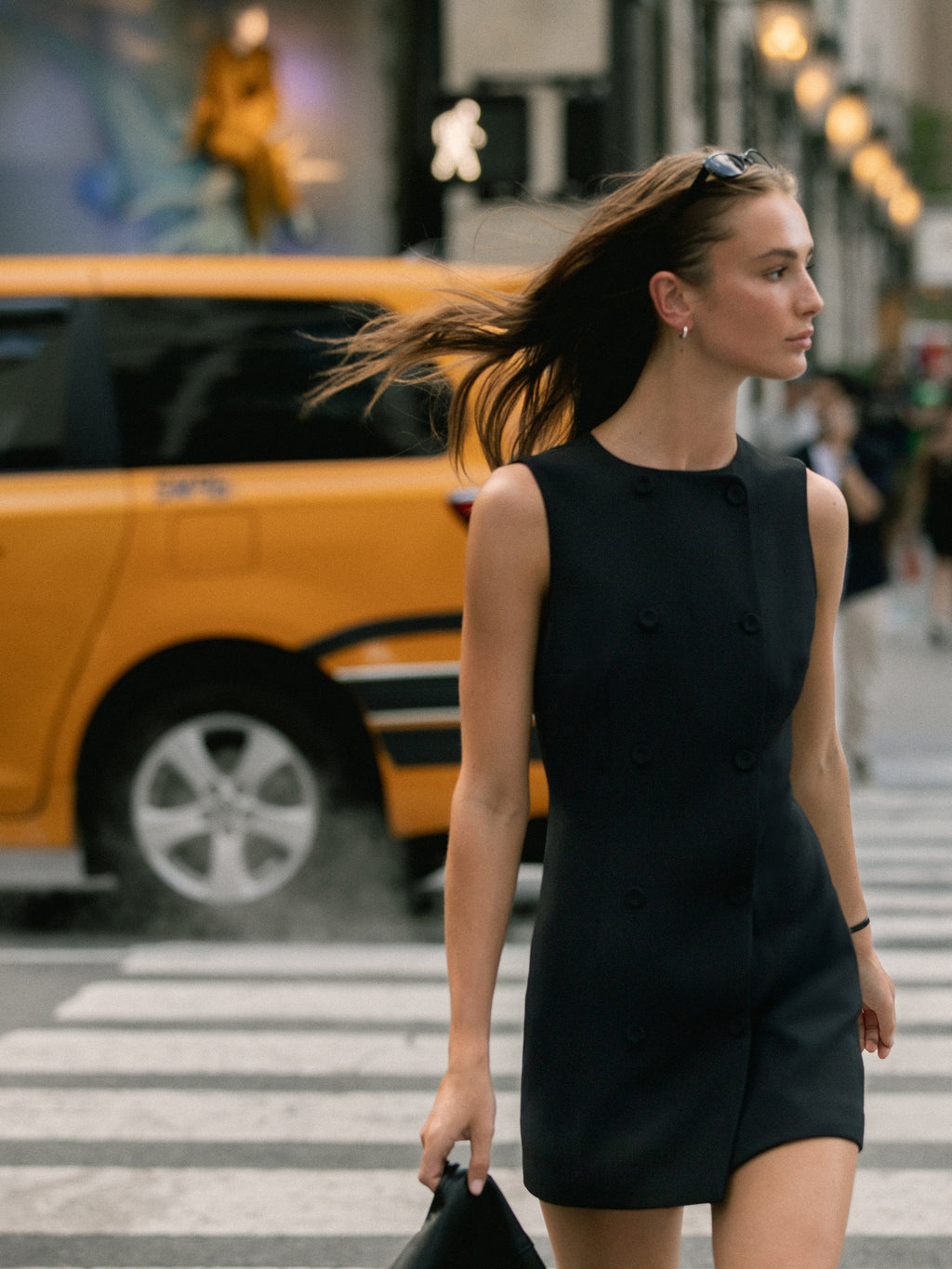 ‌Double-Breasted Blazer Dress