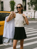 Modern Buttoned Knit Vest