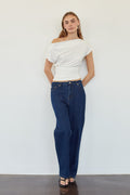 Belt Loop Lined Pocket Jeans