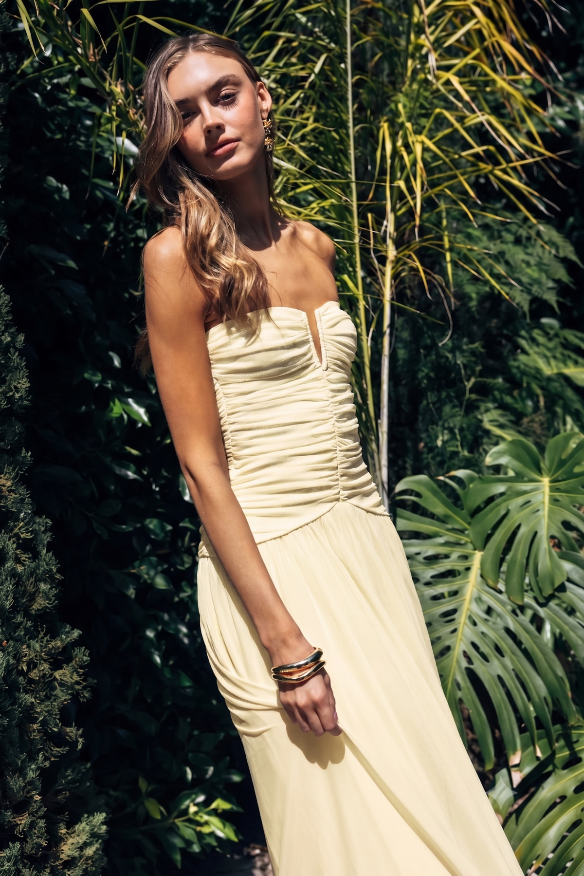 Sweetheart Ruched Strapless