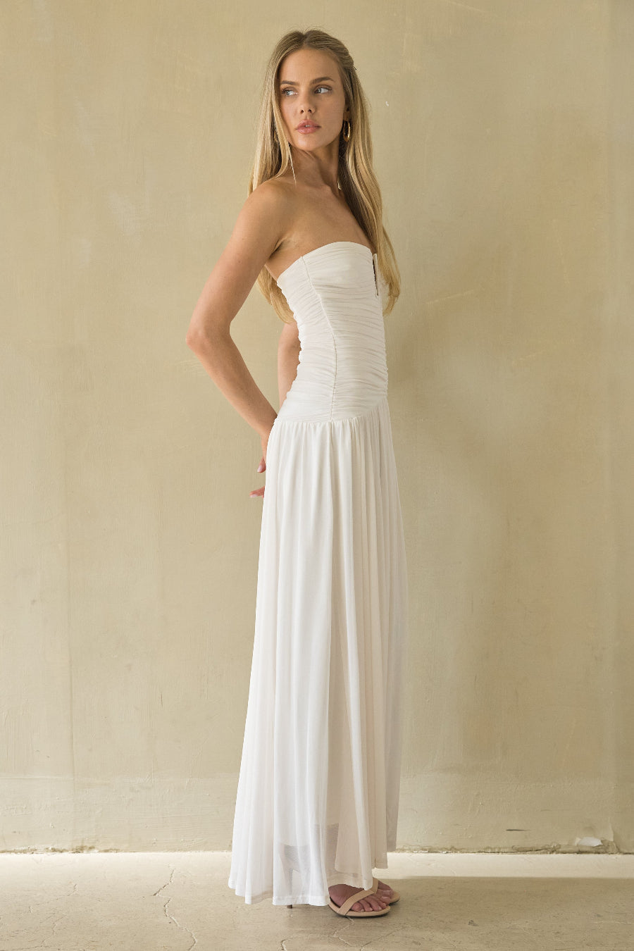 Sweetheart Ruched Strapless