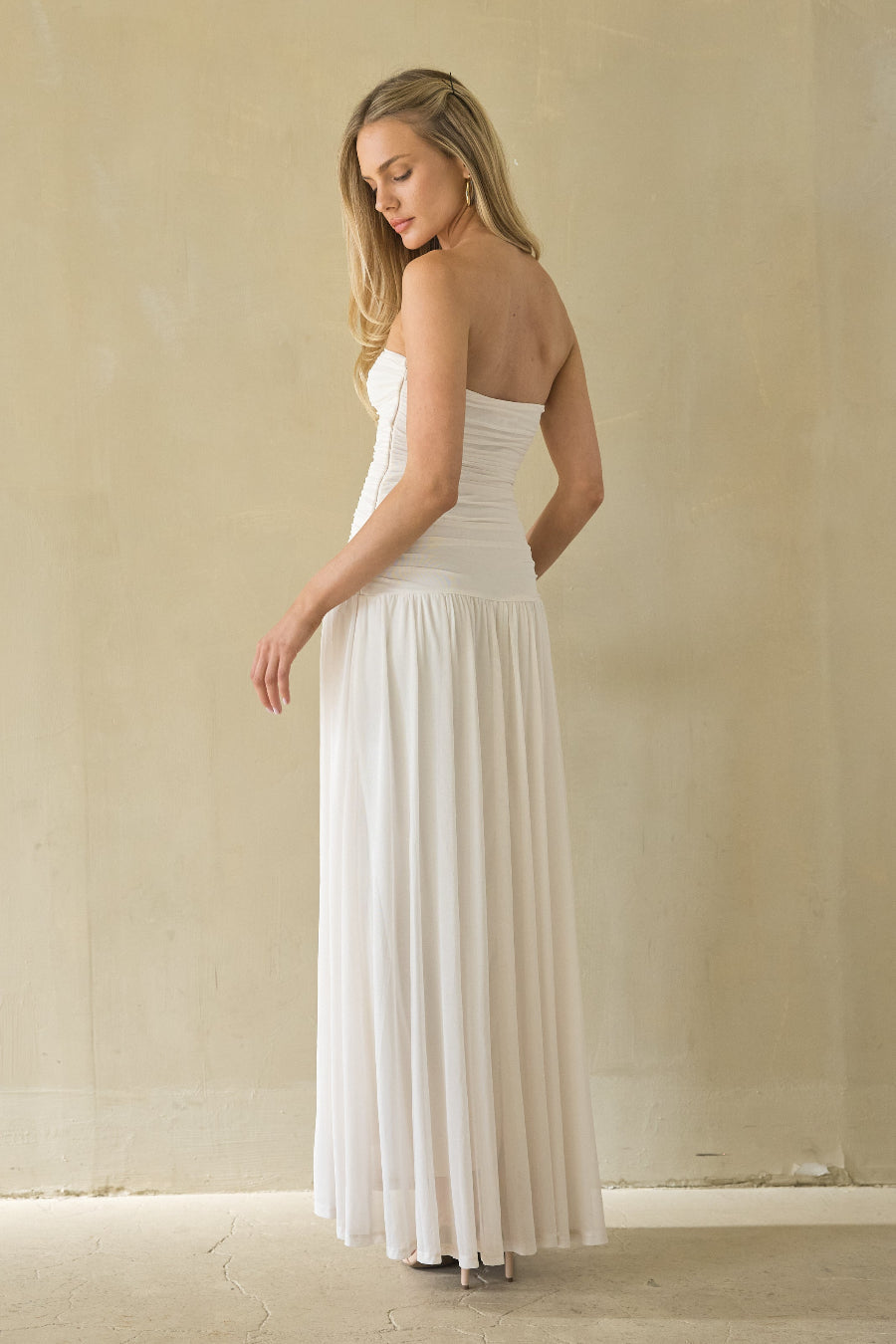 Sweetheart Ruched Strapless