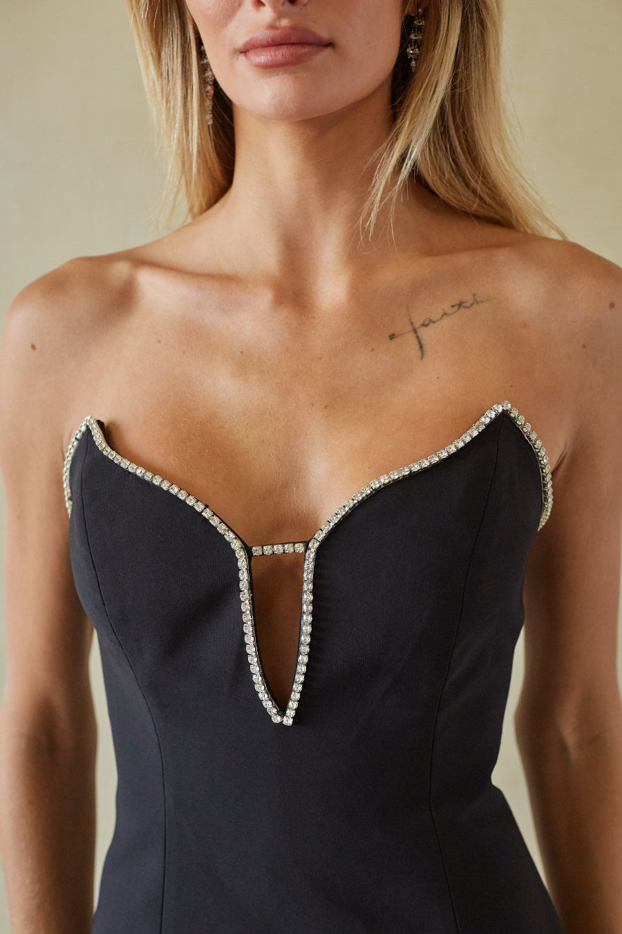 Sparkle-Trim Non-Stretch Mini