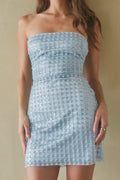 Sequin-Pearl Bodycon Mini