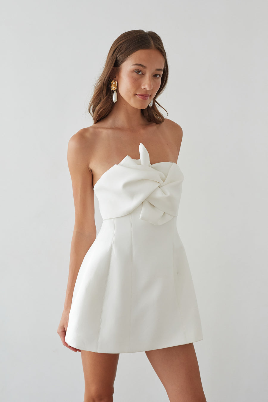 Strapless Sculpted Silhouette