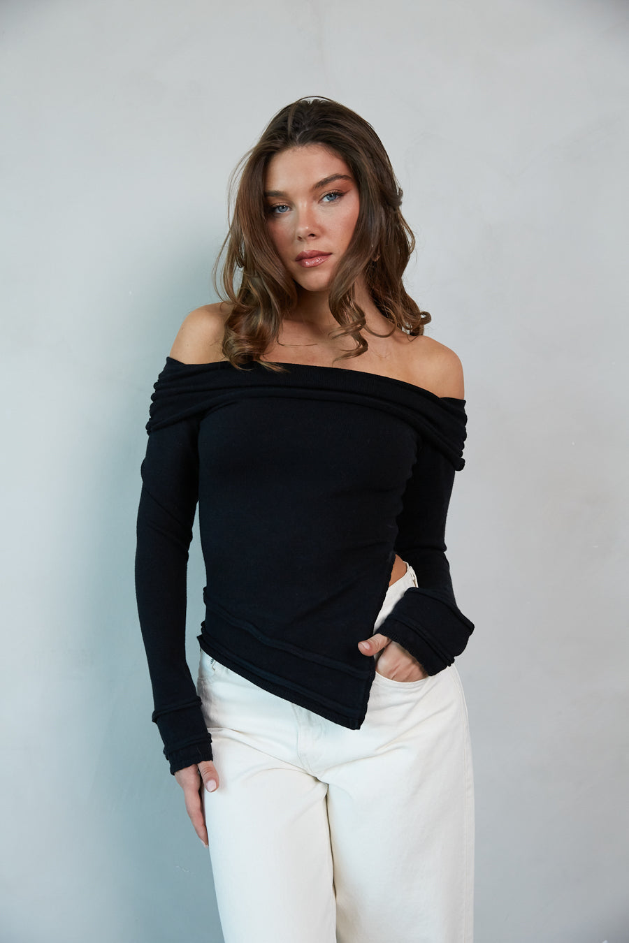 Ditsy Argyle Oversized Sweater