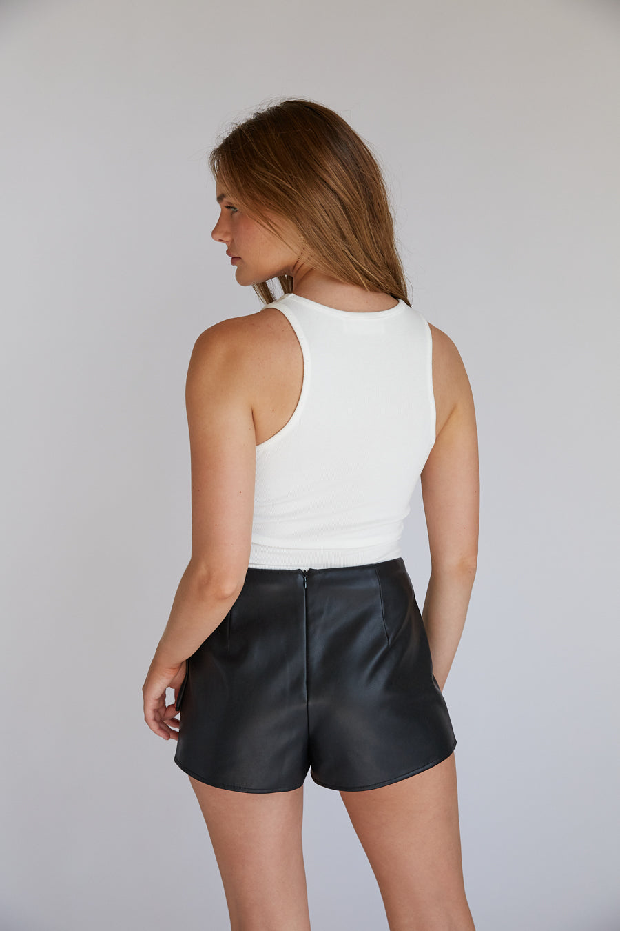 Side-Tie Built-In Short Skirt