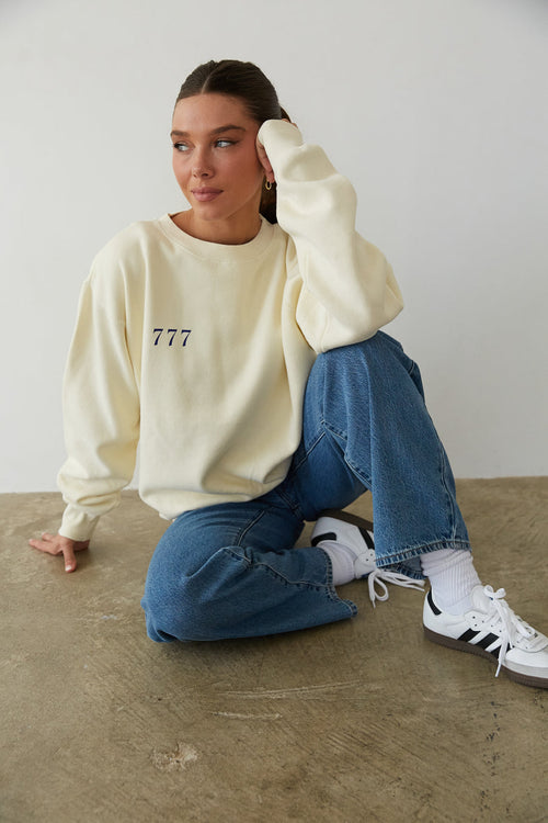 777 Lucky Heart Pullover