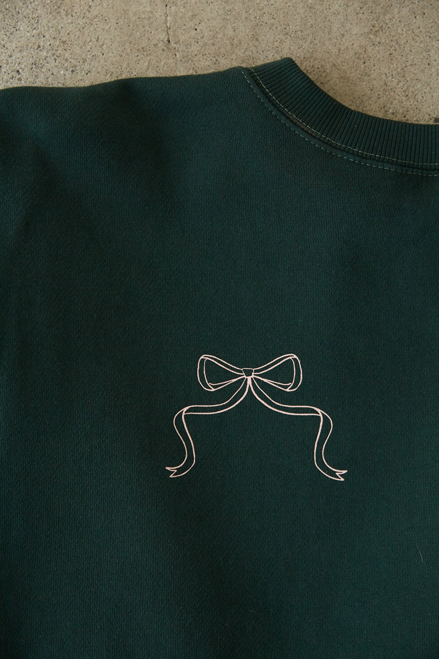 Cotton Romantic Crewneck Top